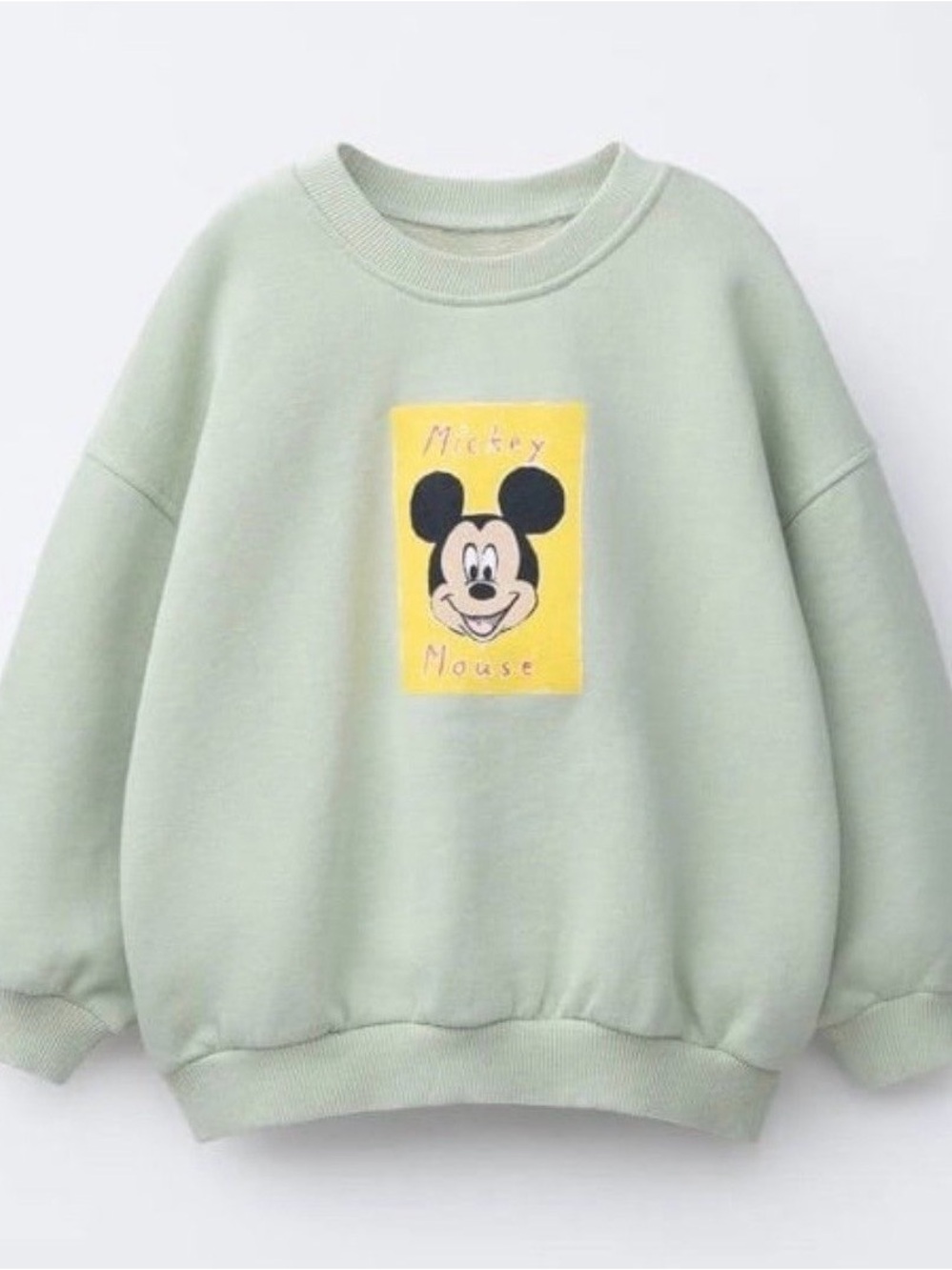 Zara MICKEY MOUSE © DISNEY PRINT SWEATSHIRT